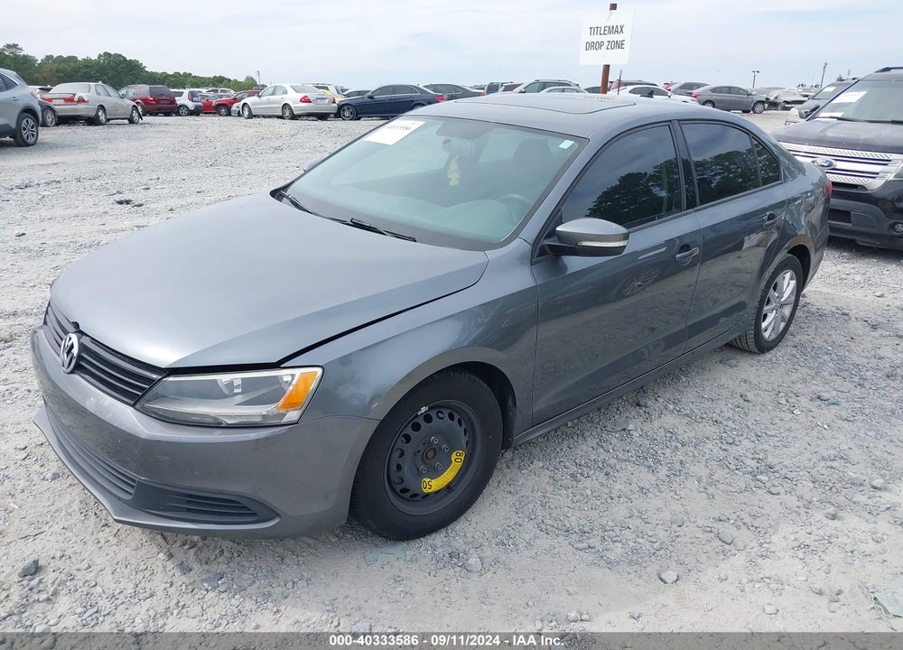 2011 VOLKSWAGEN JETTA 2.5L SE VIN: 3VWDZ7AJ3BM317663
