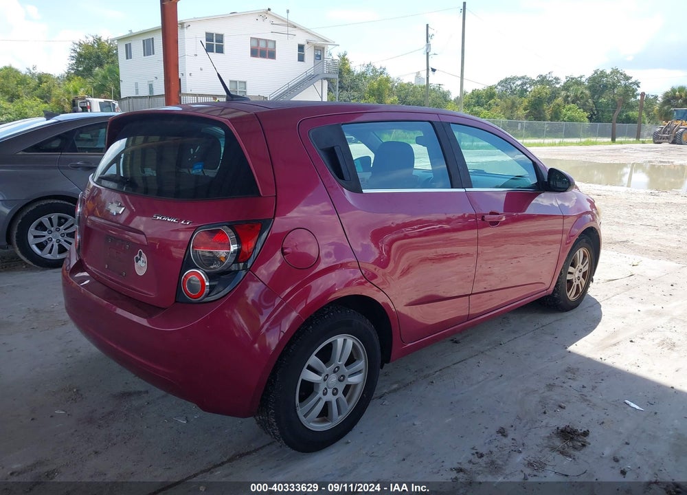 2014 CHEVROLET SONIC VIN: 1G1JC6SH0E4122433
