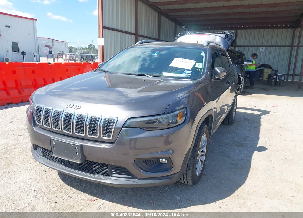 2021 CHEROKEE JEEP  LATITUDE LUX FWD VIN: 1C4PJLMNXMD174286