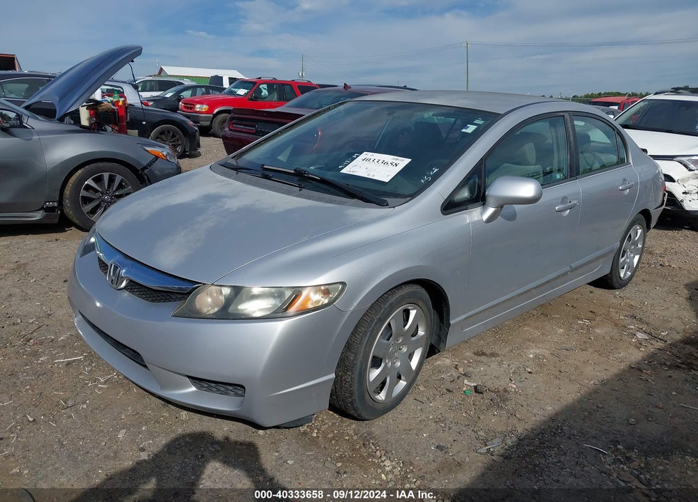 2010 HONDA CIVIC LX VIN: 2HGFA1F51AH317073