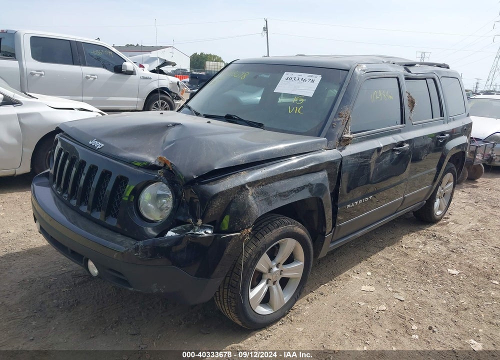 2015 JEEP PATRIOT LATITUDE VIN: 1C4NJRFB3FD125849