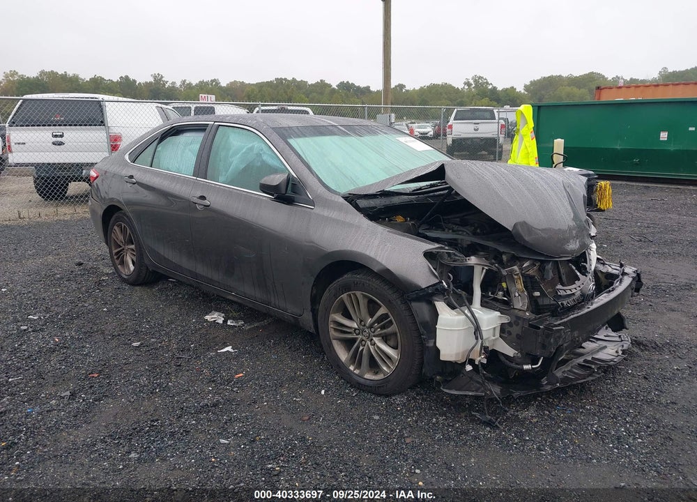 2016 TOYOTA CAMRY SE VIN: 4T1BF1FK5GU135866
