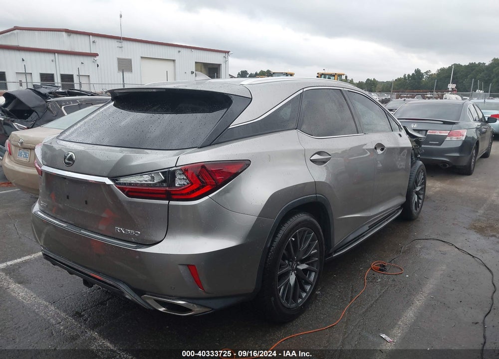 2017 LEXUS RX 350 F-SPORT VIN: 2T2BZMCAXHC061752