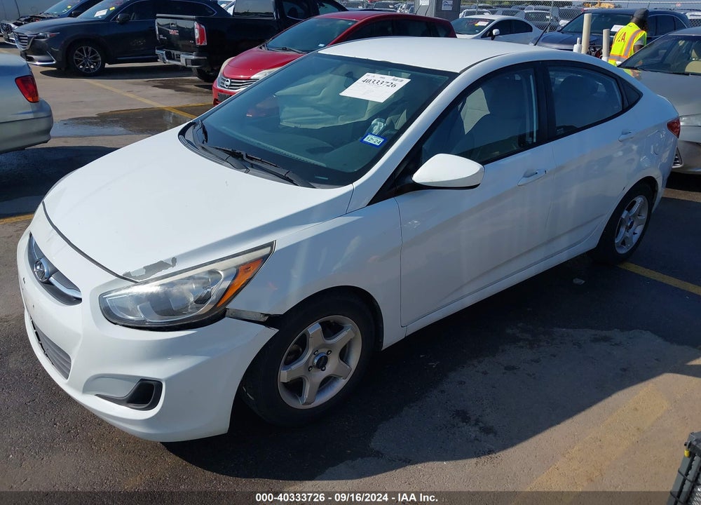 2015 HYUNDAI ACCENT GLS VIN: KMHCT4AE6FU824684