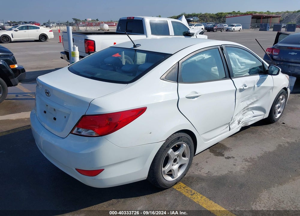 2015 HYUNDAI ACCENT GLS VIN: KMHCT4AE6FU824684