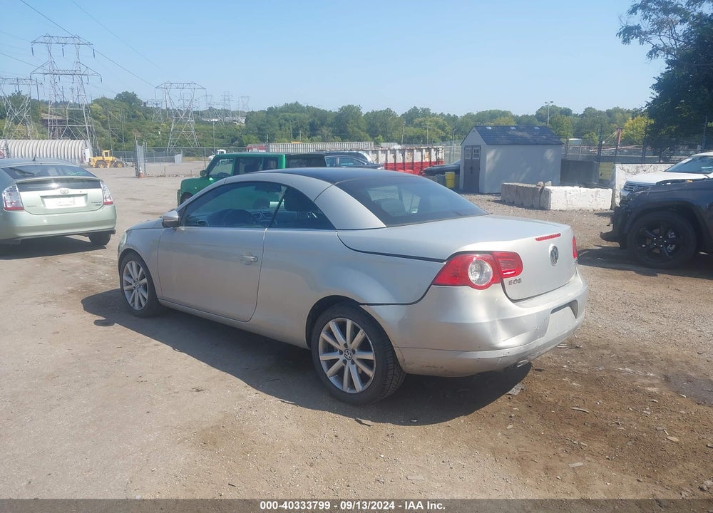 2009 VOLKSWAGEN EOS KOMFORT VIN: WVWBA71FX9V015221