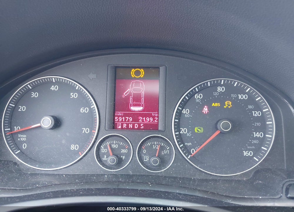 2009 VOLKSWAGEN EOS KOMFORT VIN: WVWBA71FX9V015221