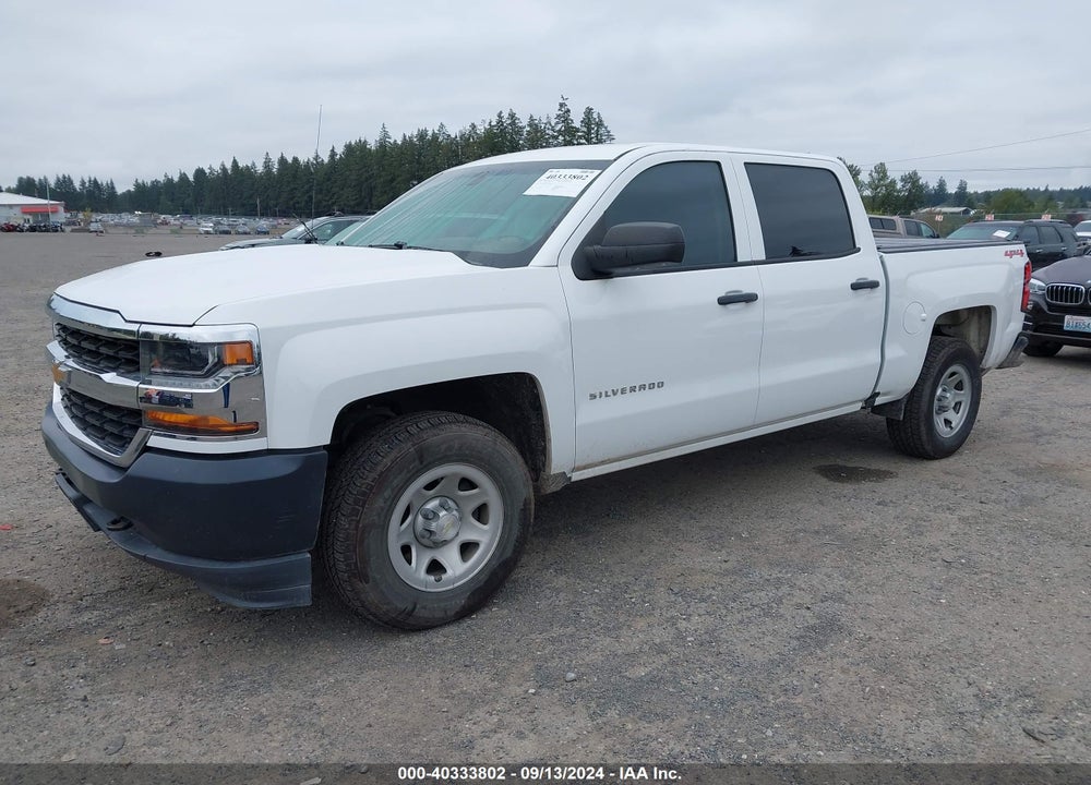2018 CHEVROLET SILVERADO 1500 WT VIN: 3GCUKNEC2JG312751