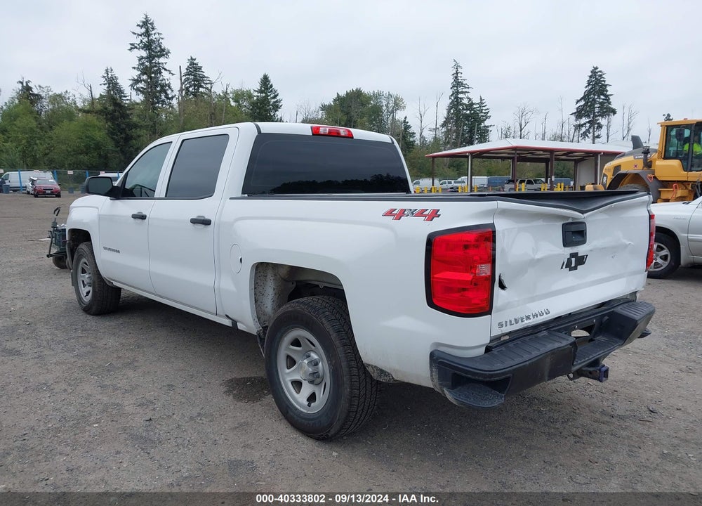 2018 CHEVROLET SILVERADO 1500 WT VIN: 3GCUKNEC2JG312751