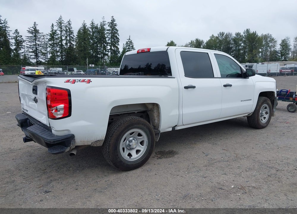 2018 CHEVROLET SILVERADO 1500 WT VIN: 3GCUKNEC2JG312751