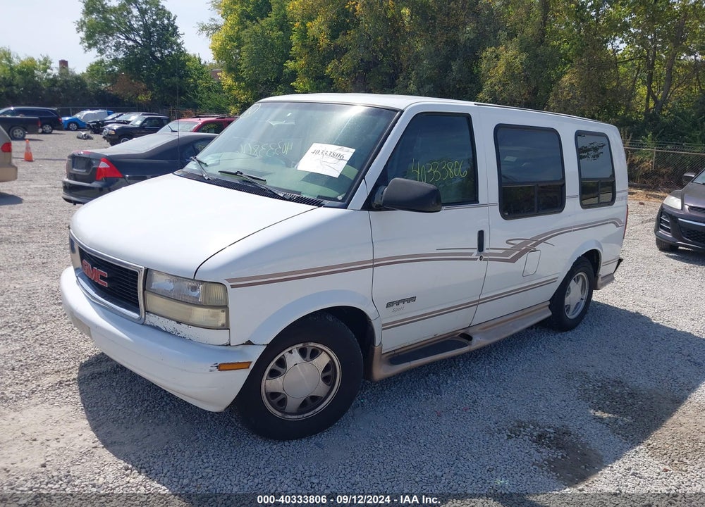 2000 GMC SAFARI UPFITTER PKG. VIN: 1GDDM19W1YB502160