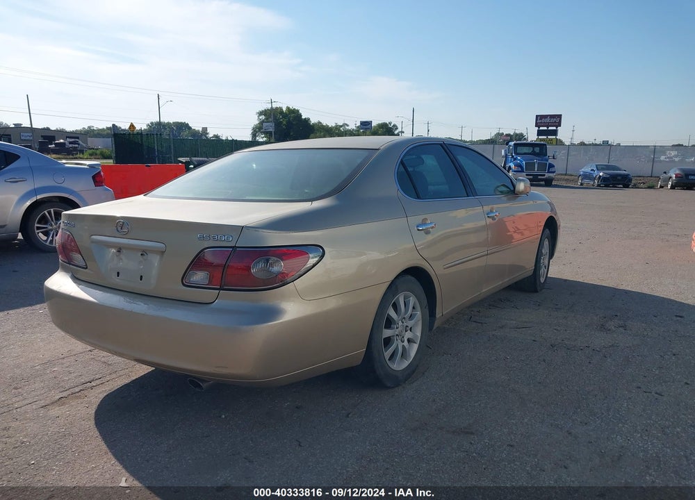 2002 LEXUS ES 300 BASE (A4) VIN: JTHBF30G720069162