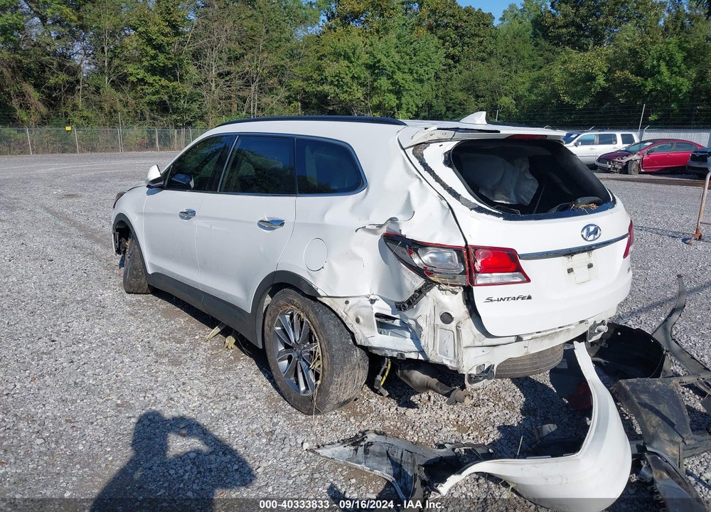 2017 HYUNDAI SANTA FE SE VIN: KM8SMDHF0HU224656