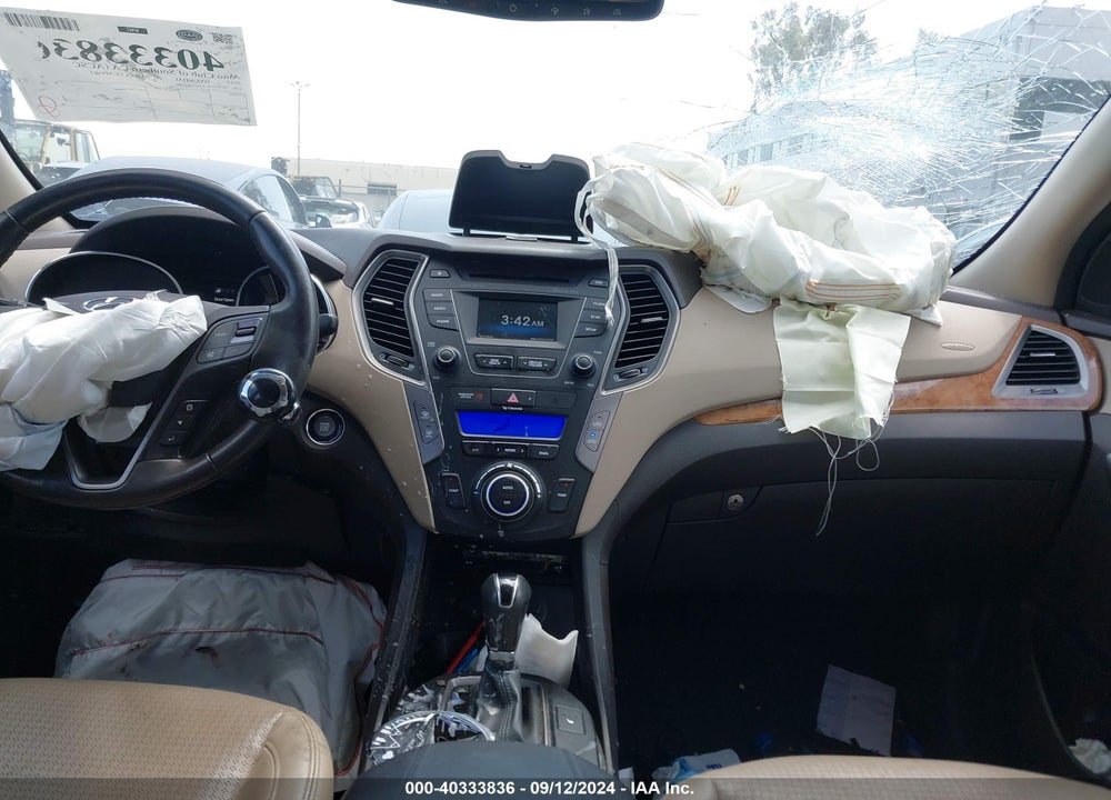 2015 HYUNDAI SANTA FE SPORT 2.0L TURBO VIN: 5XYZU3LA3FG262759