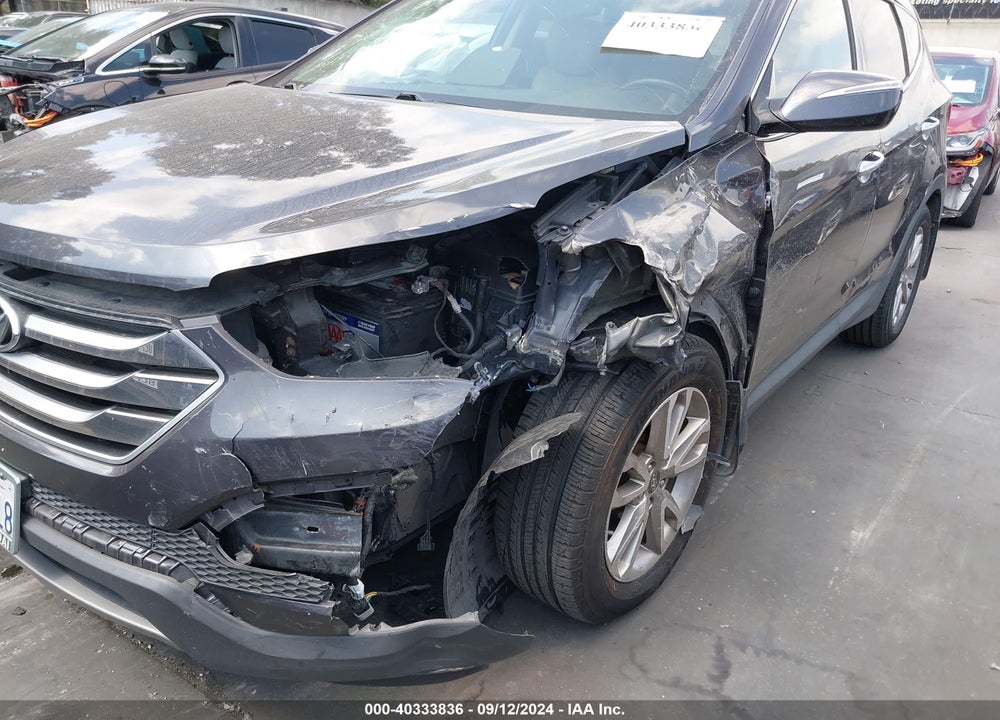 2015 HYUNDAI SANTA FE SPORT 2.0L TURBO VIN: 5XYZU3LA3FG262759