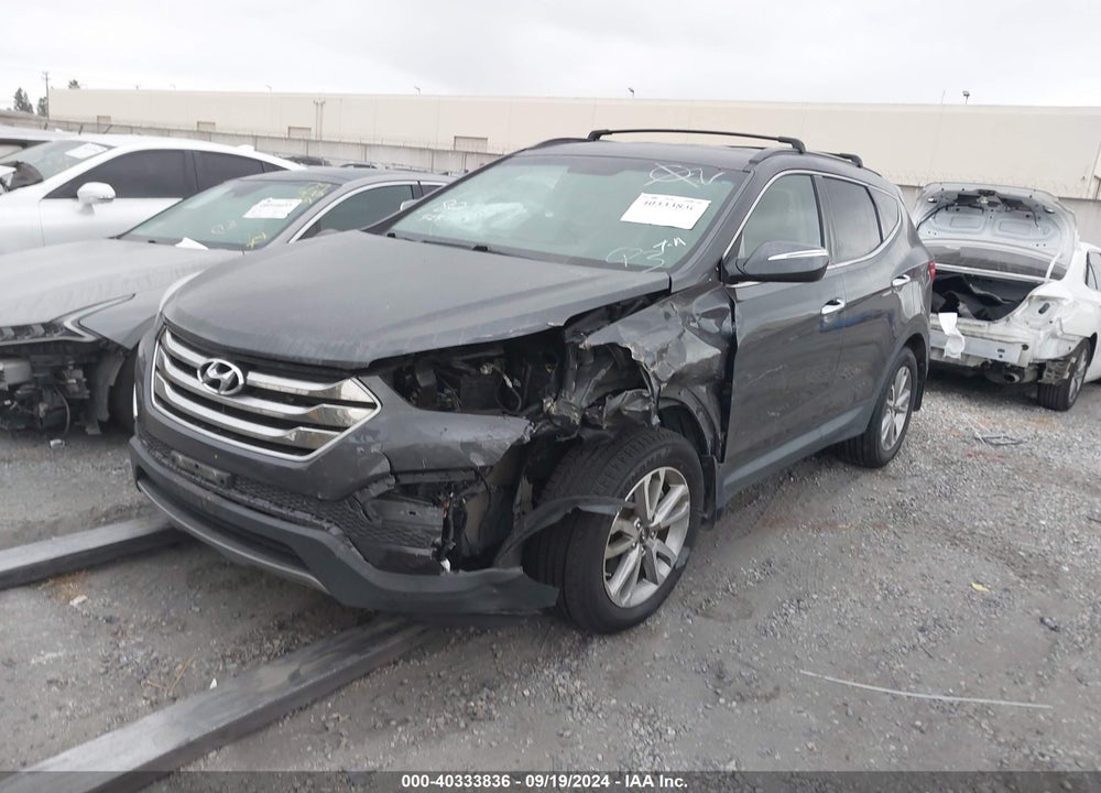 2015 HYUNDAI SANTA FE SPORT 2.0L TURBO VIN: 5XYZU3LA3FG262759