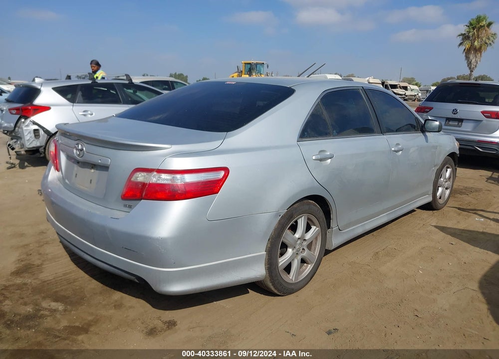 2007 TOYOTA CAMRY SE VIN: 4T1BE46K77U650582