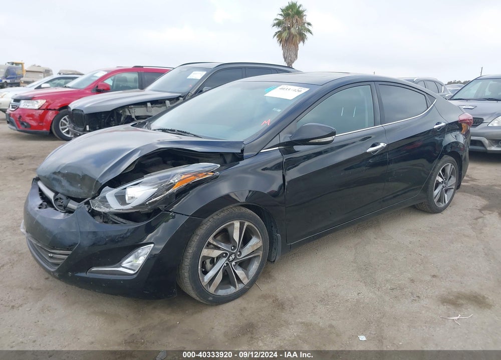 2016 HYUNDAI ELANTRA LIMITED VIN: KMHDH4AE4GU606315