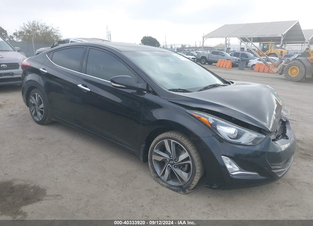 2016 HYUNDAI ELANTRA LIMITED VIN: KMHDH4AE4GU606315