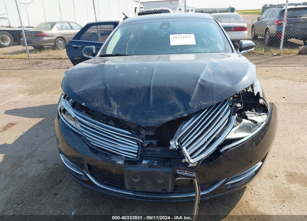 2013 LINCOLN MKZ VIN: 3LN6L2G92DR825704