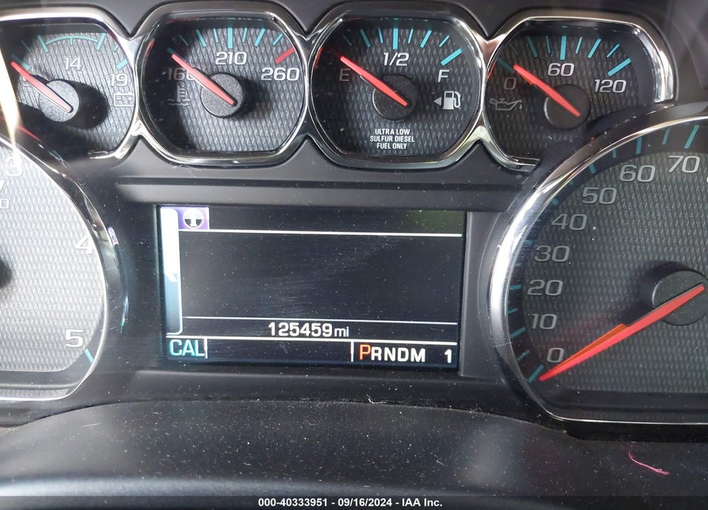 2016 CHEVROLET SILVERADO 2500HD LTZ VIN: 1GC1KWE84GF203562
