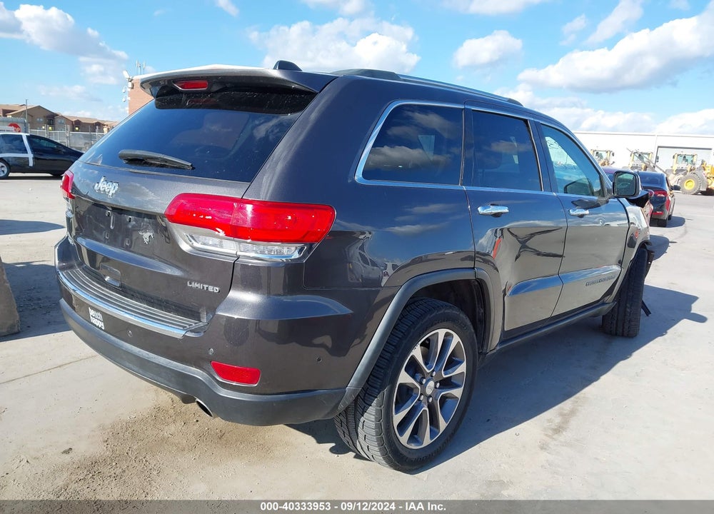 2018 JEEP GRAND CHEROKEE LIMITED 4X4 VIN: 1C4RJFBG2JC204557