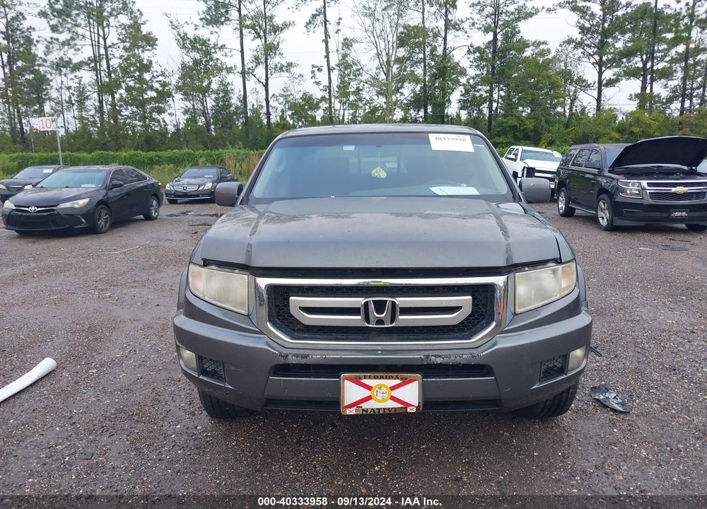 2011 HONDA RIDGELINE RTS VIN: 5FPYK1F45BB009933
