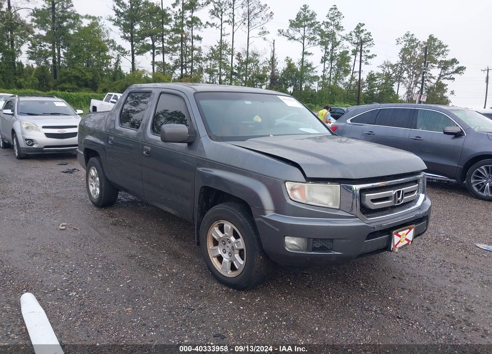 2011 HONDA RIDGELINE RTS VIN: 5FPYK1F45BB009933