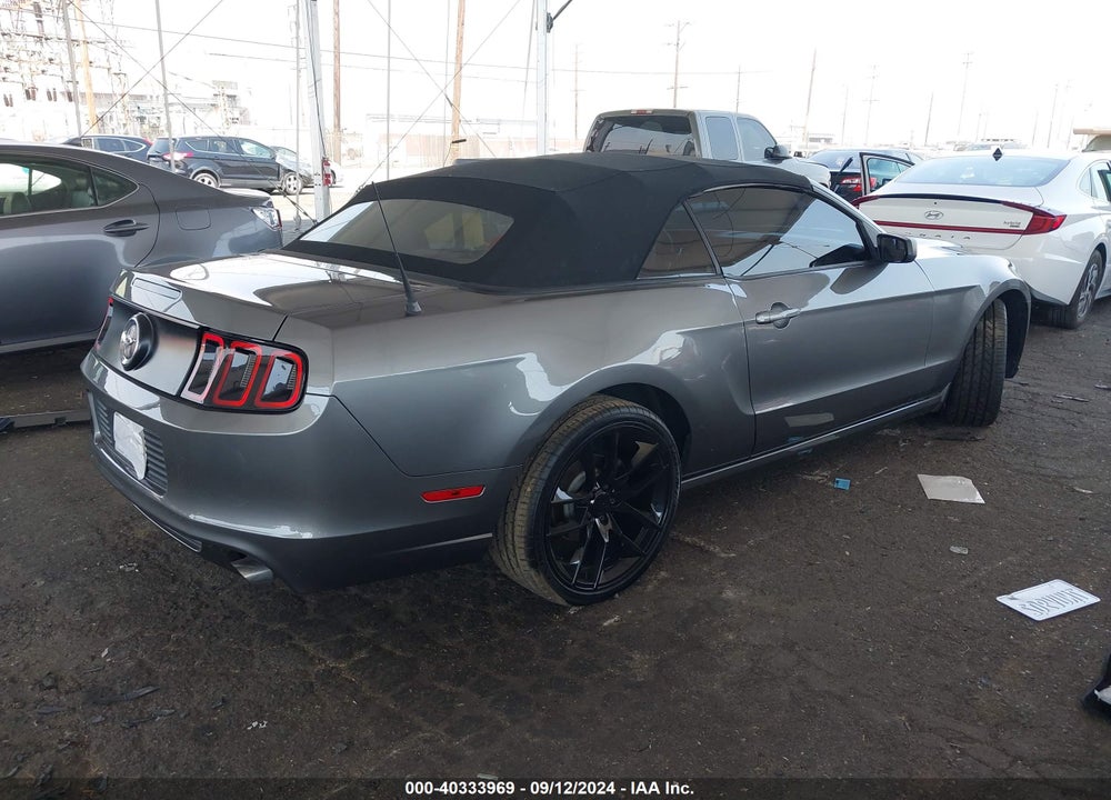 2013 FORD MUSTANG V6 VIN: 1ZVBP8EM1D5216931