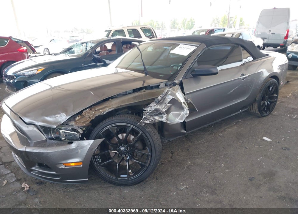 2013 FORD MUSTANG V6 VIN: 1ZVBP8EM1D5216931