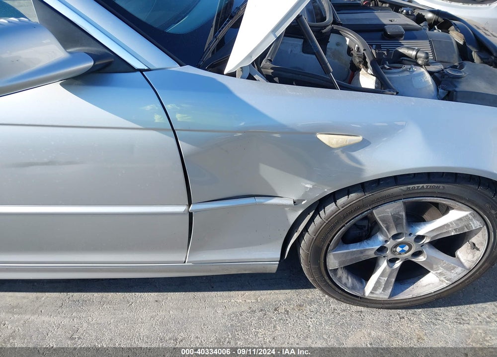 2004 BMW 325CI VIN: WBABW33444PL33707