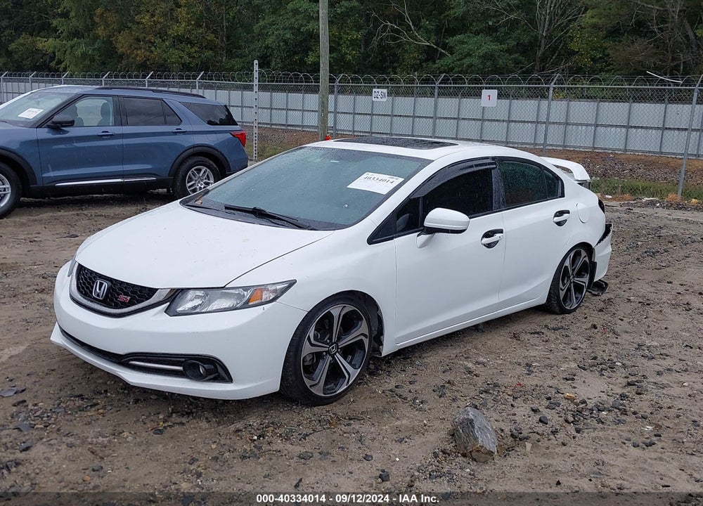 2014 HONDA CIVIC SI VIN: 2HGFB6E56EH702887