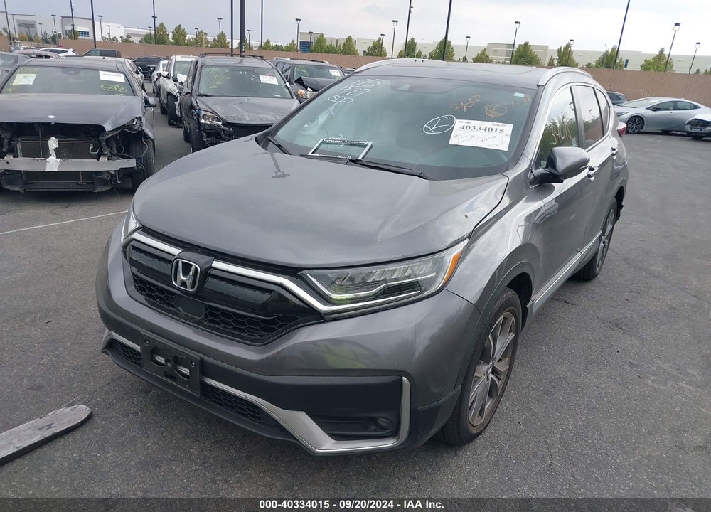 2021 HONDA CR-V 2WD TOURING VIN: 2HKRW1H97MH404503
