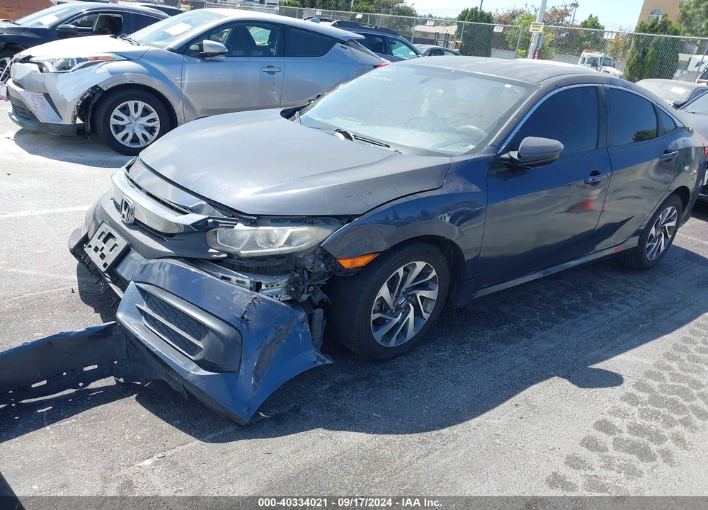 2017 HONDA CIVIC LX VIN: 2HGFC2F51HH505683