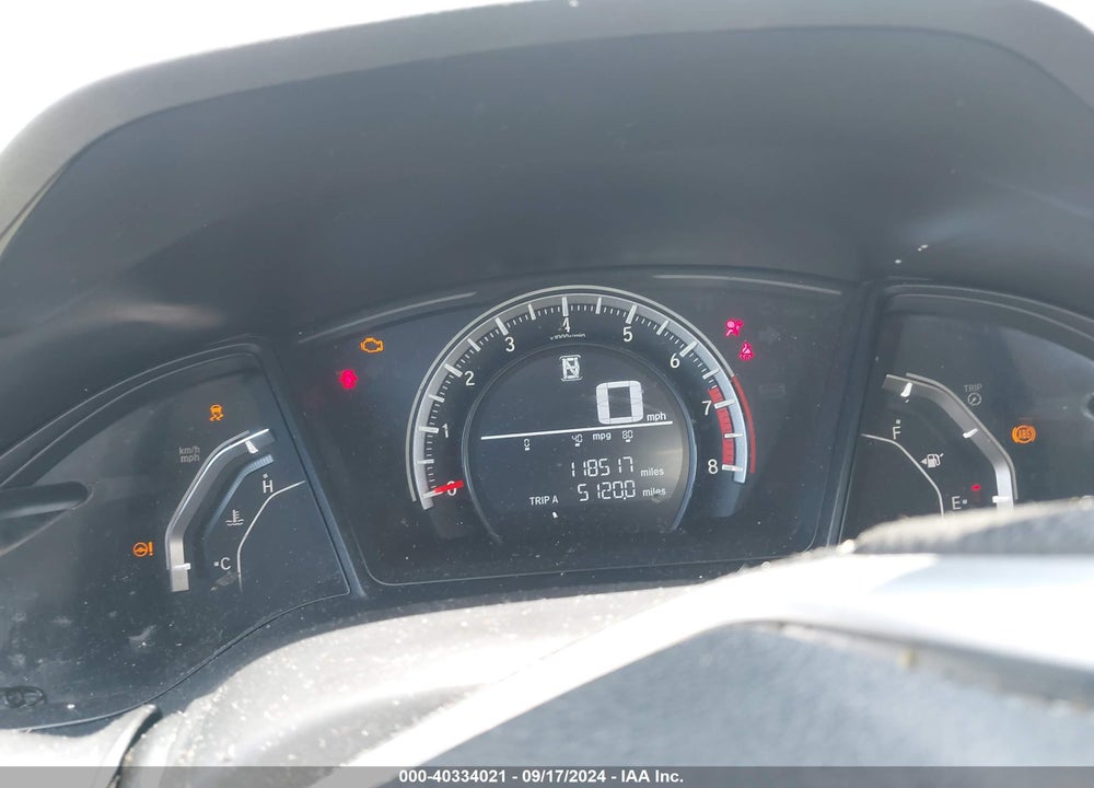 2017 HONDA CIVIC LX VIN: 2HGFC2F51HH505683