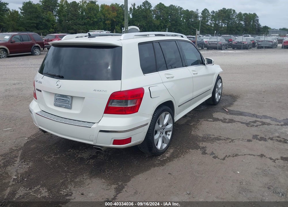 2011 MERCEDES-BENZ GLK 350 4MATIC VIN: WDCGG8HB4BF671437