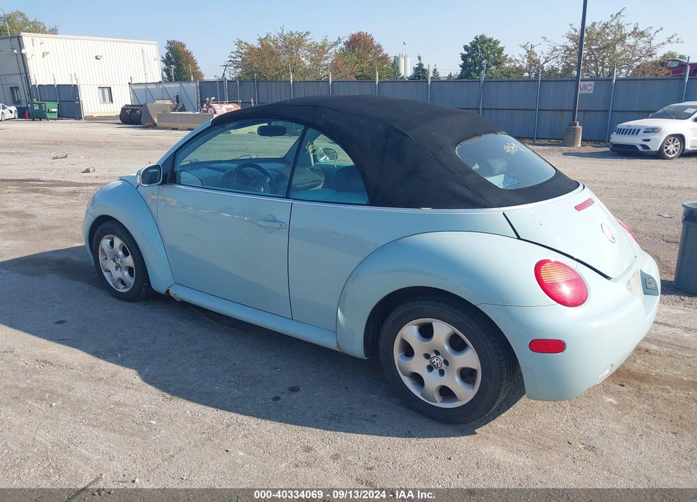 2003 VOLKSWAGEN NEW BEETLE GLS VIN: 3VWCK21Y13M308154