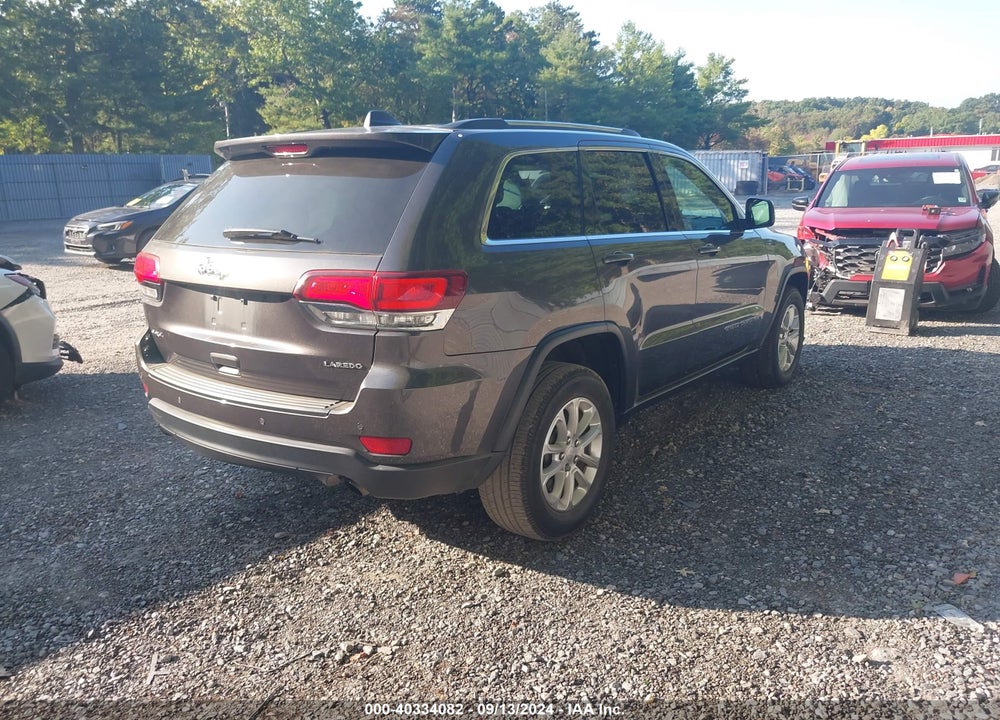 2021 JEEP GRAND CHEROKEE LAREDO E 4X4 VIN: 1C4RJFAG2MC592525