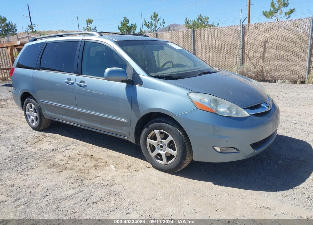 2006 TOYOTA SIENNA XLE LIMITED VIN: 5TDBA22C36S076844