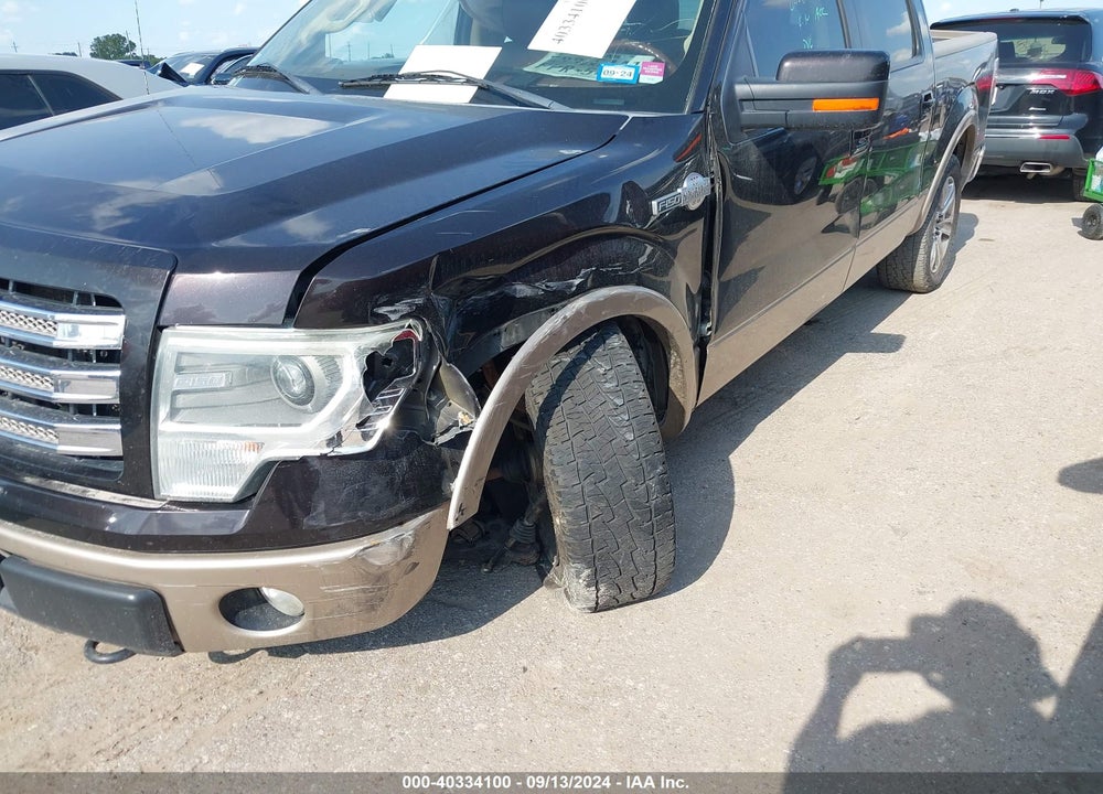 2014 FORD F-150 KING RANCH VIN: 1FTFW1EF0EKE18923