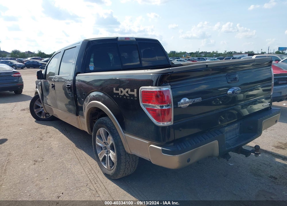 2014 FORD F-150 KING RANCH VIN: 1FTFW1EF0EKE18923