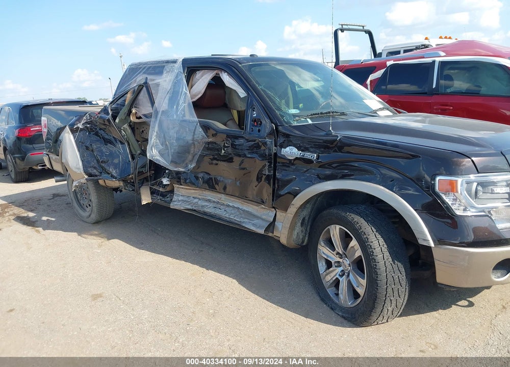 2014 FORD F-150 KING RANCH VIN: 1FTFW1EF0EKE18923