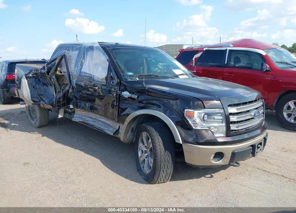 2014 FORD F-150 KING RANCH VIN: 1FTFW1EF0EKE18923