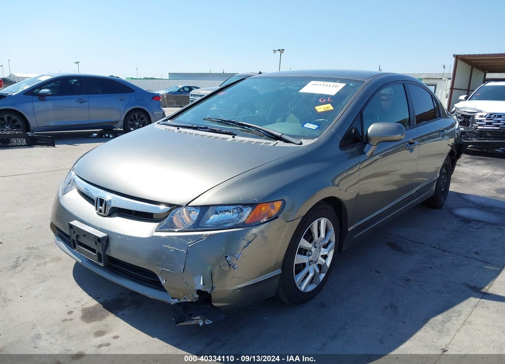 2006 HONDA CIVIC LX VIN: 1HGFA16596L051943