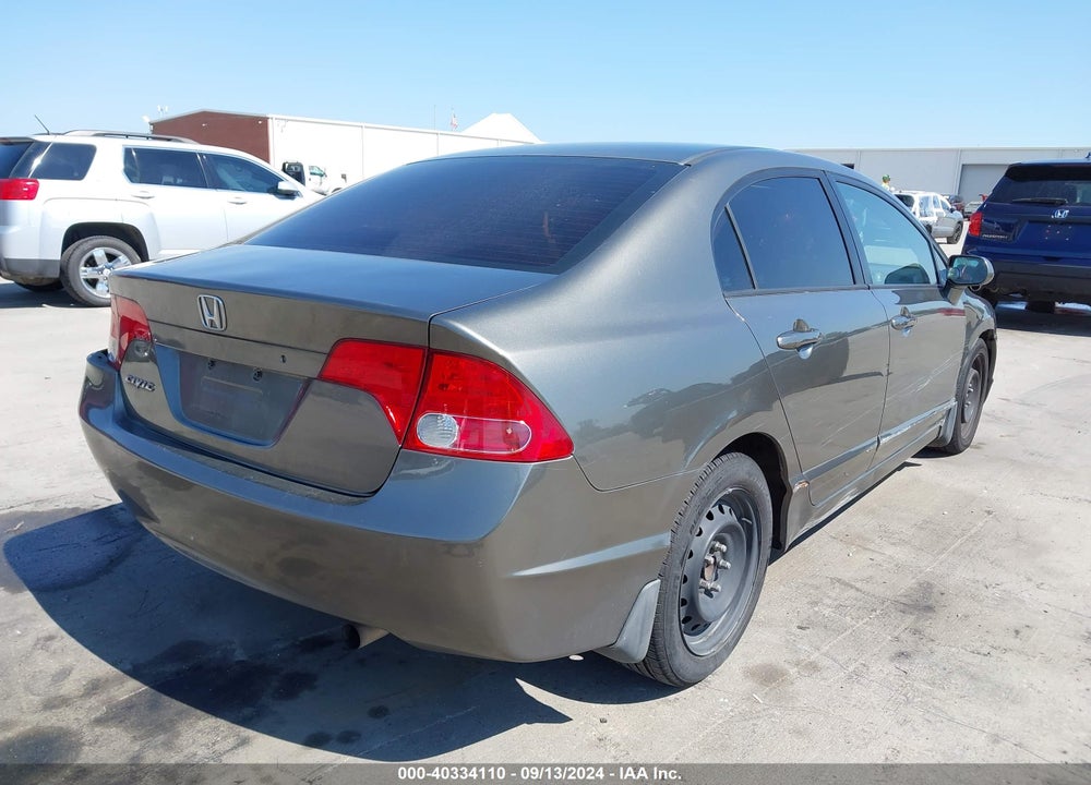 2006 HONDA CIVIC LX VIN: 1HGFA16596L051943
