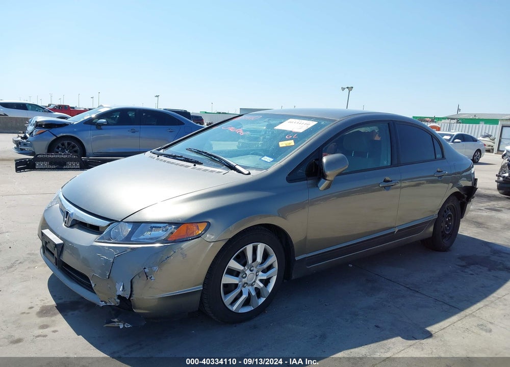 2006 HONDA CIVIC LX VIN: 1HGFA16596L051943