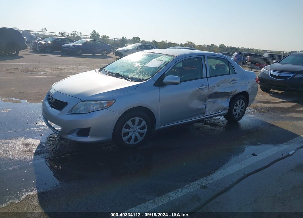 2010 TOYOTA COROLLA LE VIN: JTDBU4EE1A9108293
