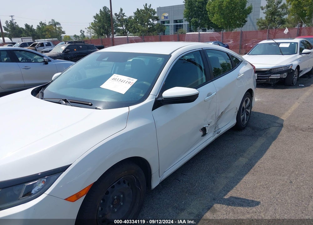 2019 HONDA CIVIC LX VIN: 2HGFC2F66KH521166