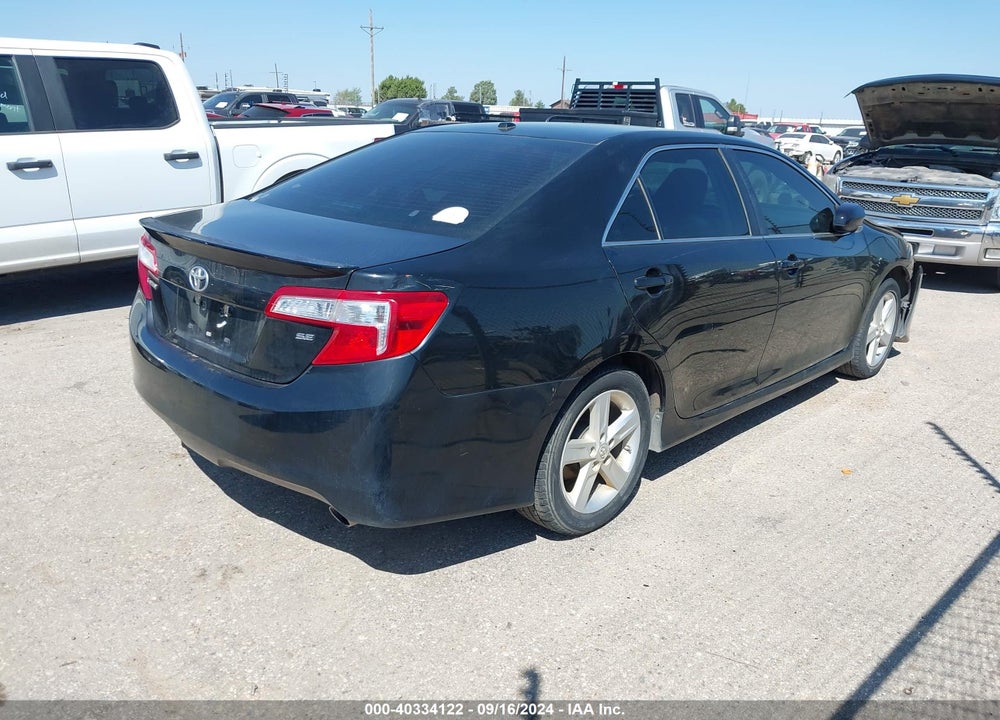 2014 TOYOTA CAMRY SE VIN: 4T1BF1FK0EU396321