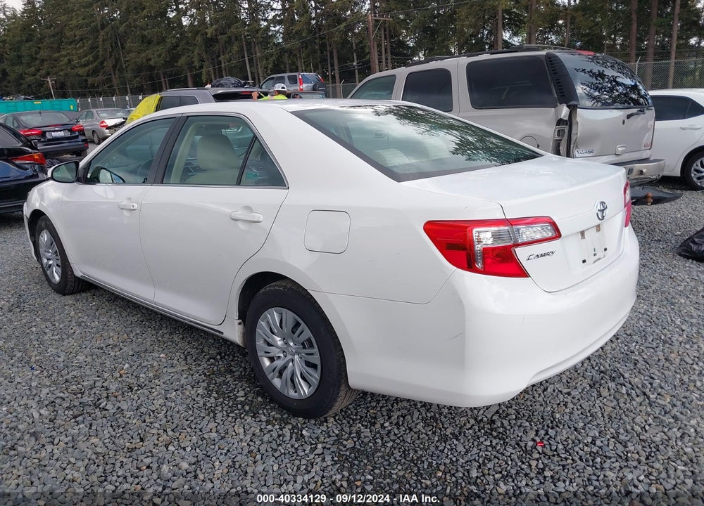 2012 TOYOTA CAMRY LE VIN: 4T4BF1FK7CR206873